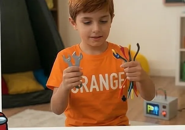 Crewmate Orange e Green comunicano