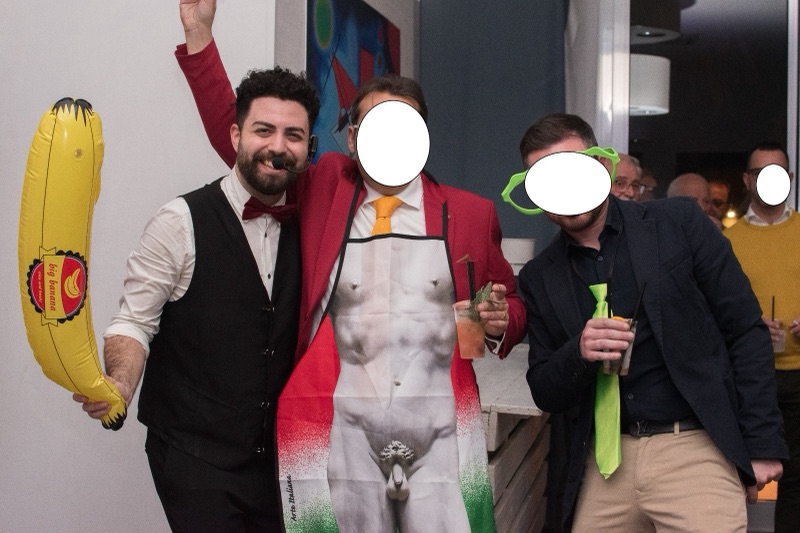 Spettacolo Camerieri Pazzi matrimonio