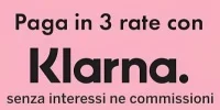 Paga in 3 o 4 rate con Klarna, senza interessi né commissioni