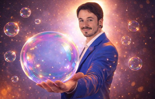 Mago Mignolo — Animatore e artista delle bolle giganti