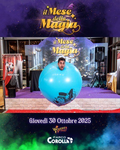 Il Mago Max in azione