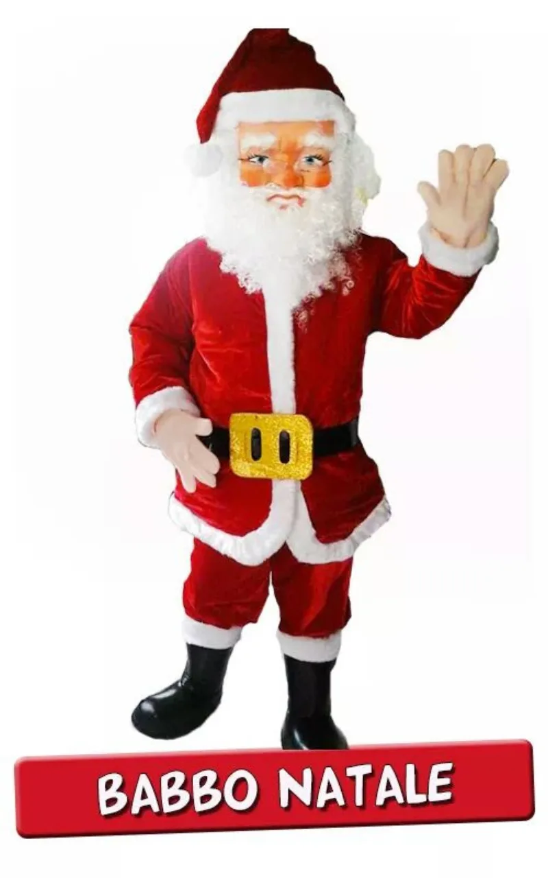 Mascotte Babbo Natale