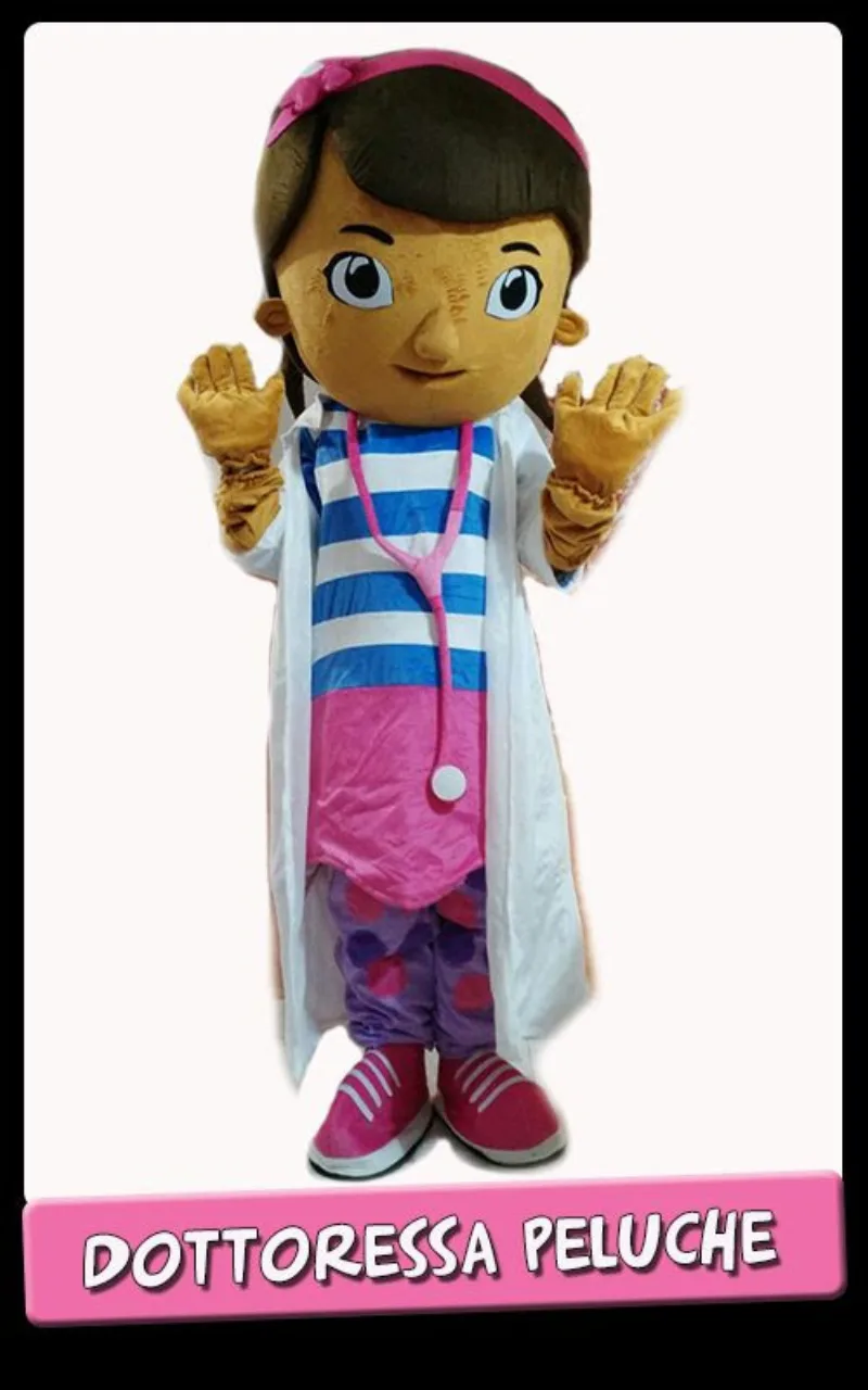 Mascotte Dottoressa Peluche