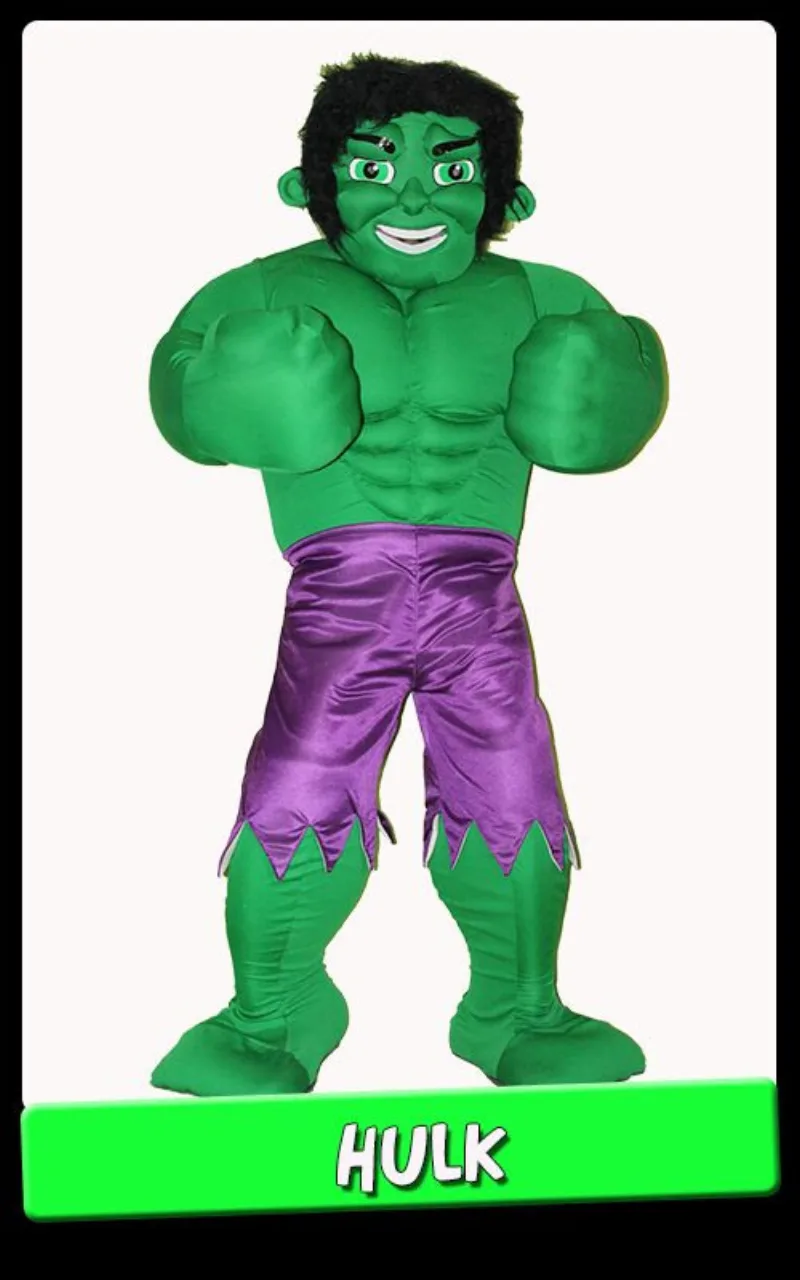 Mascotte Hulk