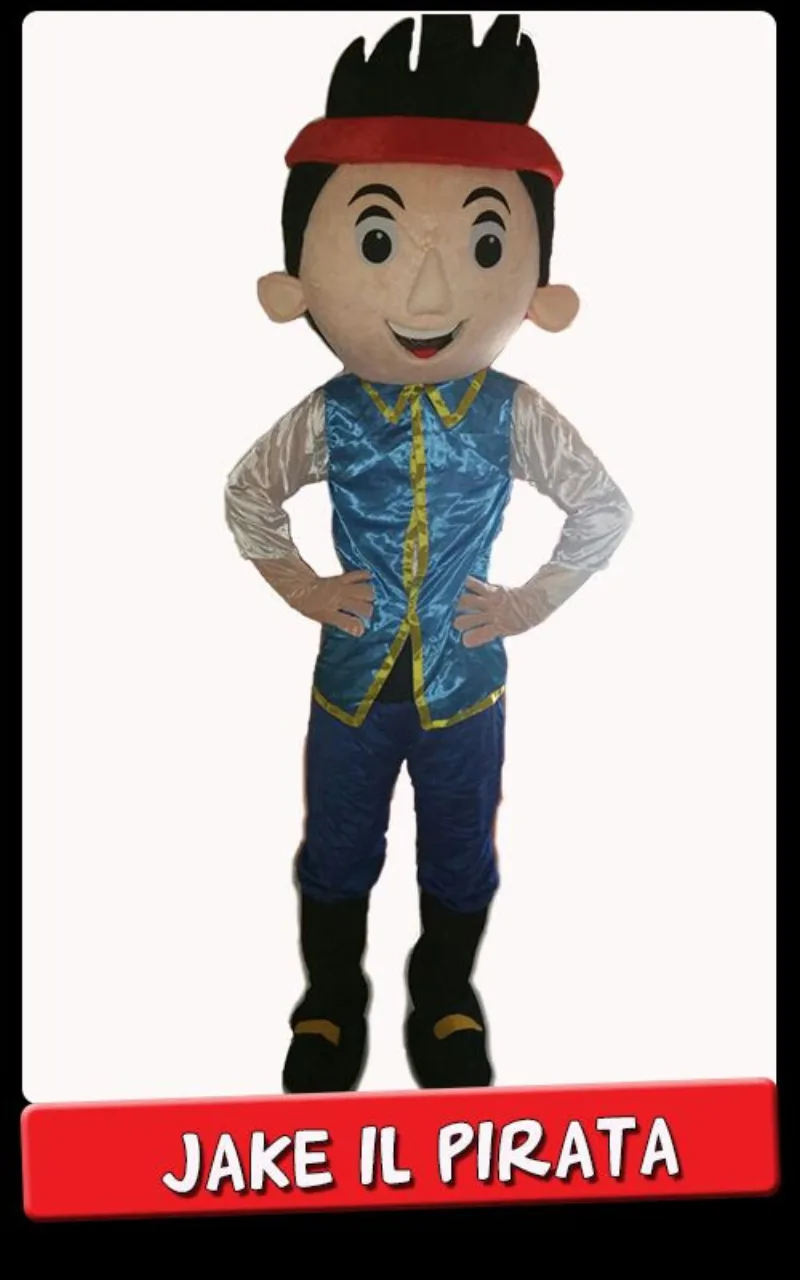 Mascotte Jake il Pirata