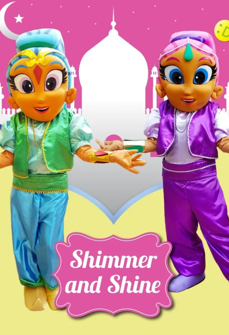 Mascotte Shimmer and Shine