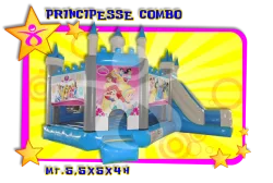 Combo Principesse - gonfiabile a noleggio Palermo e Sicilia