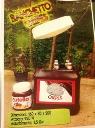 Carretto Crepes retrò - gonfiabile a noleggio Palermo e Sicilia