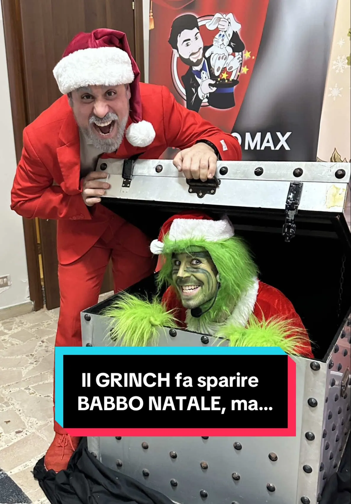Il Grinch fa sparire Babbo Natale